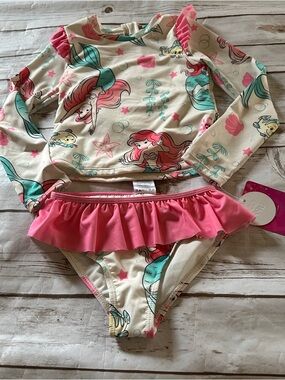Disney Ariel swimsuit nwt 6y